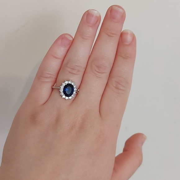 2.68 Carat Sapphire ring - Picture 6 of 8